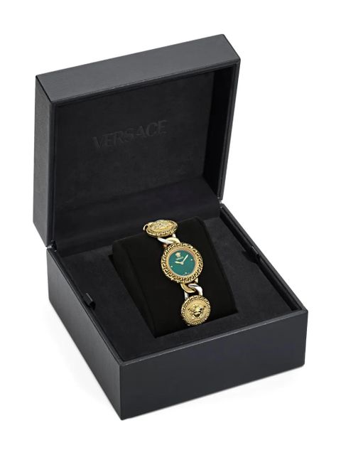 Versace Medusa Head chain-link 28mm - Green