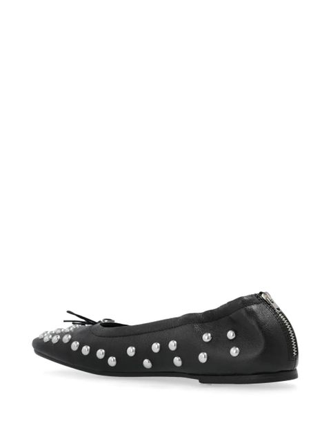 Golden Goose leather ballet flats - Black