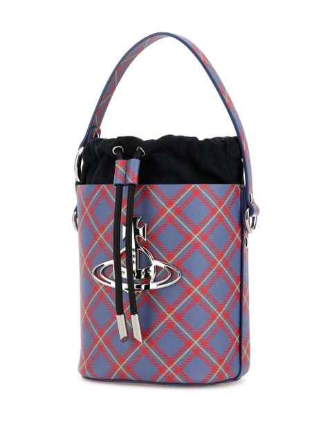Vivienne Westwood small Daisy bucket bag - Blue