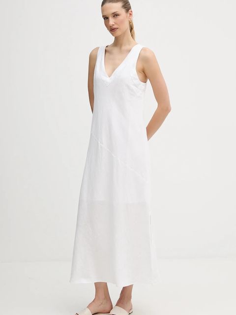 Dkny sukienka lniana - zdjęcie produktu nr 1