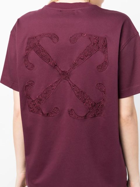 Off-White Arrows embroidered T-shirt