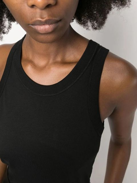 LouLou de Saison round-neck sleeveless tank top - Black