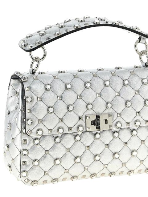 Valentino Garavani Rockstud Spike shoulder bag - Silver