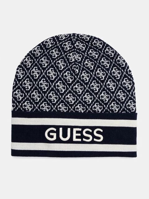 Guess czapka SEVYN kolor granatowy W4BZ21 Z3JD2