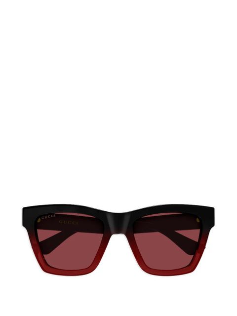 Gucci Eyewear square-frame sunglasses - Black - zdjęcie produktu nr 1