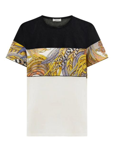 Ferragamo crew-neck T-shirt - White - zdjęcie produktu nr 1