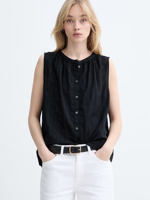 Marc O'Polo bluzka koszulowa damska bawełniana - zdjęcie produktu nr 1