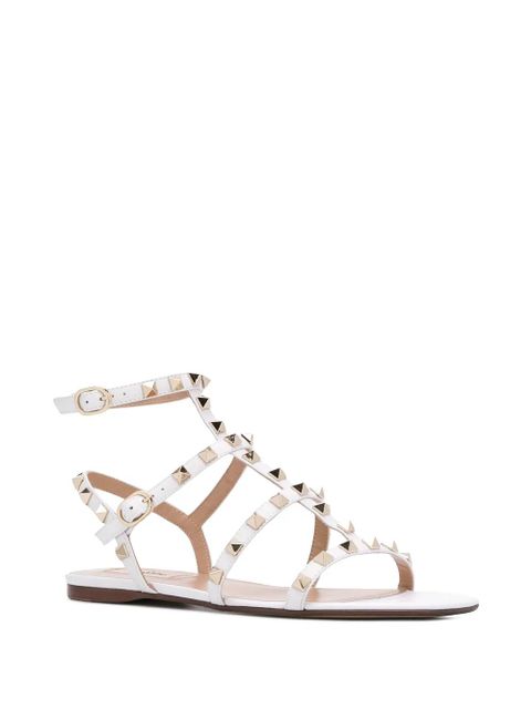 Valentino Garavani Rockstud flat sandals - Neutrals - zdjęcie produktu nr 2