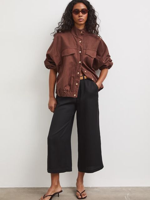 Medicine spodnie culottes damskie z lyocellu - zdjęcie produktu nr 2