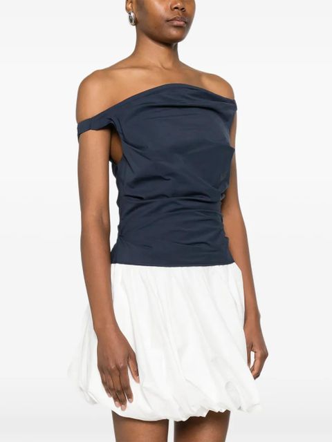 Simkhai Salina bubble mini dress - White