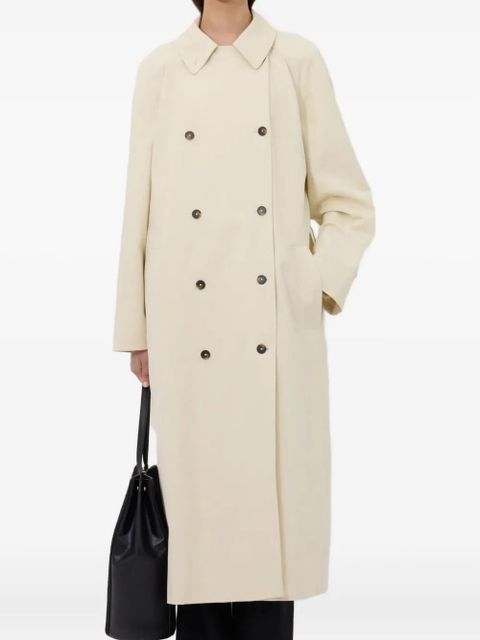 LouLou de Saison Zuru double-breasted belted trench coat - Neutrals - zdjęcie produktu nr 2