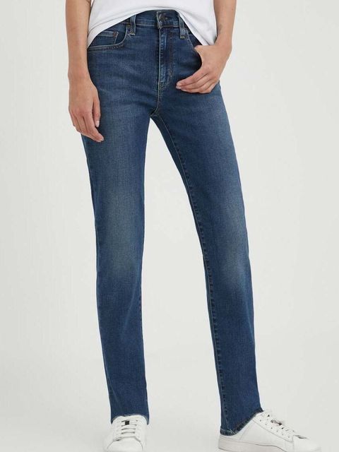 Levi's jeansy 724 HIGH RISE STRAIGHT damskie high waist - zdjęcie produktu nr 1