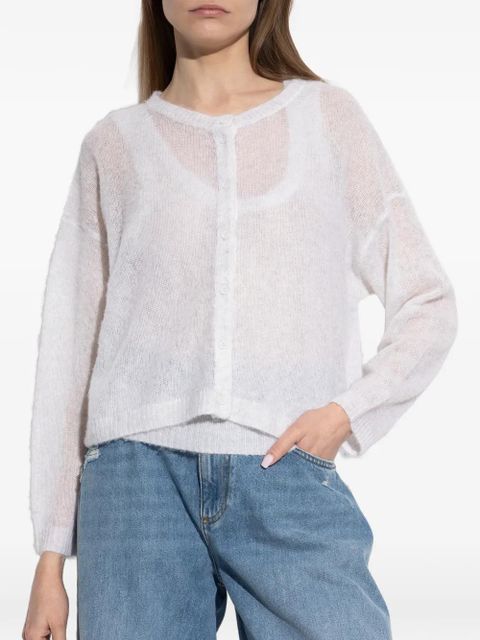 American Vintage buttoned cardigan - White