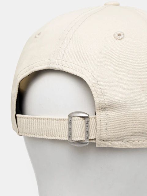New Era czapka z daszkiem bawełniana kolor beżowy z aplikacją 60471476