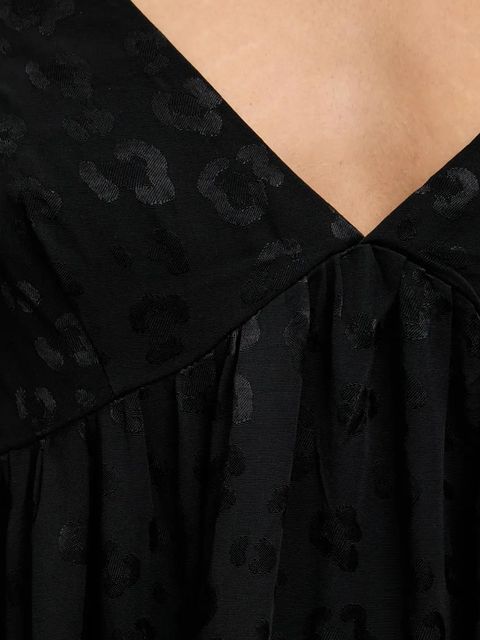 Answear.LAB sukienka kolor czarny maxi prosta