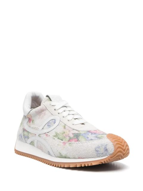 LOEWE floral-print sneakers - Neutrals - zdjęcie produktu nr 2