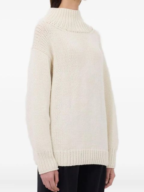 LouLou de Saison Ryle crew-neck sweater - Neutrals