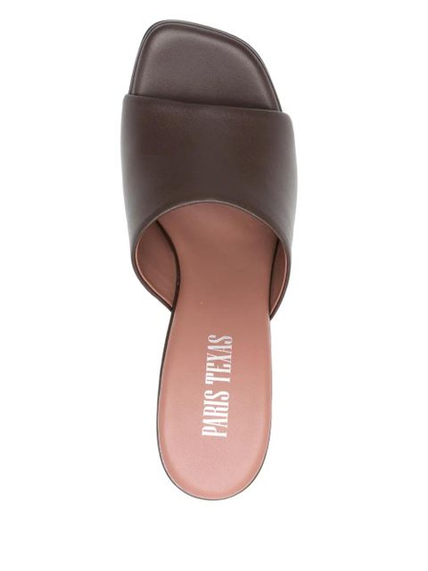 Paris Texas 100mm Ava sandals - Brown