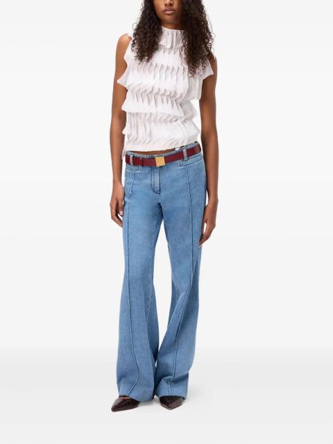 Missoni ruffle-layered sleeveless blouse - White - zdjęcie produktu nr 2