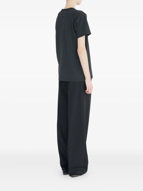 Maison Margiela Numbers-print T-shirt - Black