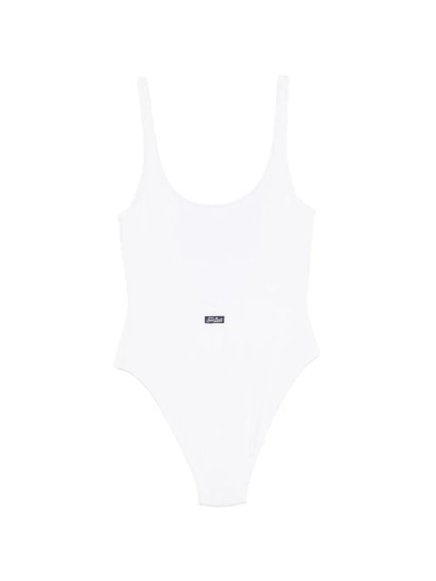 MC2 Saint Barth Lora logo swimsuit - White - zdjęcie produktu nr 2
