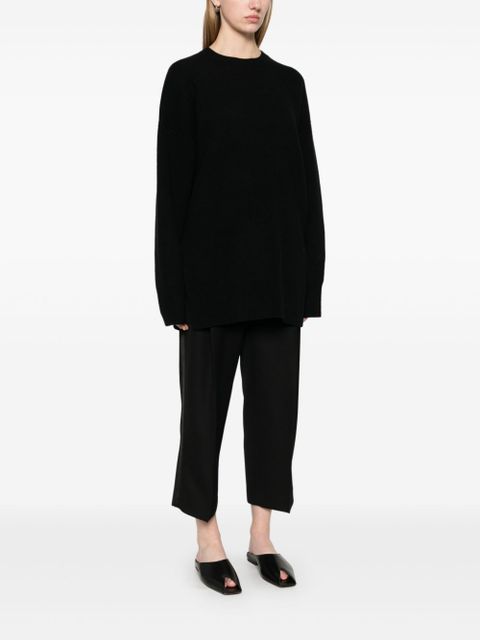 TOTEME double-knit sweater - Black