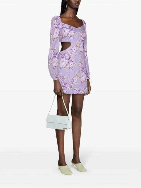 MC2 Saint Barth Jara linen minidress - Purple