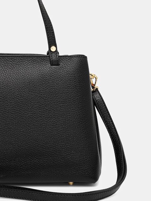 Answear.LAB torebka skórzana kolor czarny