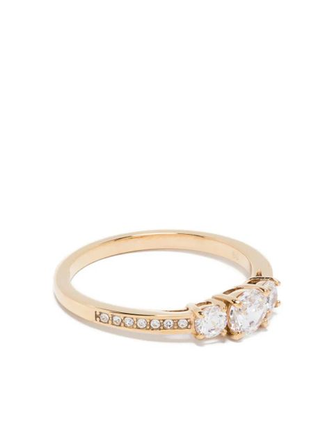 Swarovski Stilla Attract round-cut crystal ring - Gold - zdjęcie produktu nr 1
