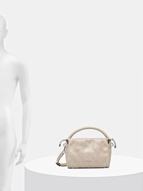 Guess torebka AMYS kolor beżowy HWMY96 59160