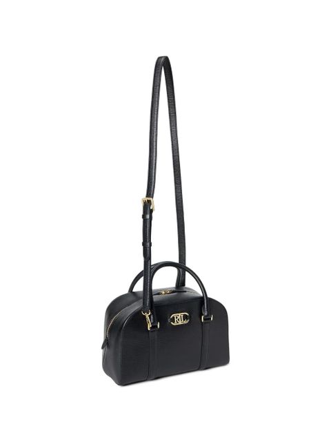 Lauren Ralph Lauren logo-plaque tote bag - Black
