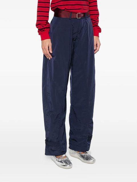 PINKO Pavlova belt-loop trousers - Blue