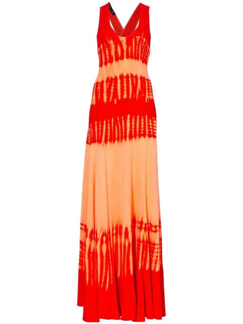 Proenza Schouler tie-dye print knitted dress - Orange - zdjęcie produktu nr 1