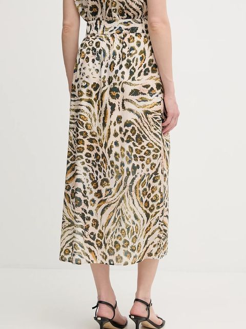 Marc Aurel spódnica kolor beżowy midi prosta 2286-1021-93436