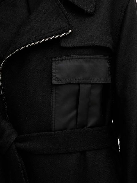 Iceberg płaszcz z wełną