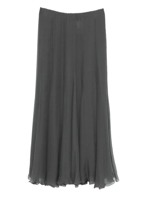 Chloé pleated maxi skirt - Grey