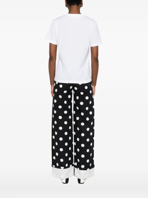 Marni logo-patch t-shirt - White - zdjęcie produktu nr 2