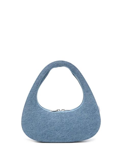Coperni Swipe denim tote bag - Blue - zdjęcie produktu nr 1