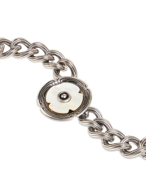 ETRO floral-motif necklace - Silver