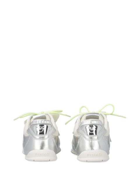 PINKO panelled sneakers - Silver