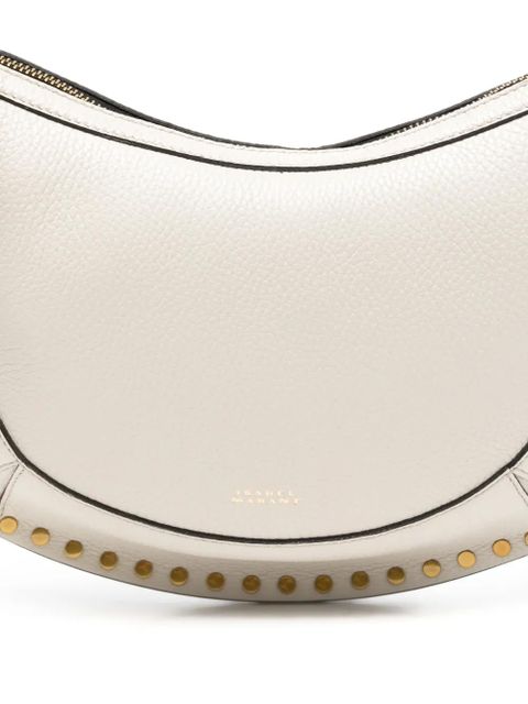 ISABEL MARANT Naoko studded shoulder bag - Neutrals