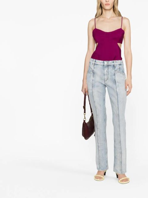 MARANT ÉTOILE Laora straight-leg jeans - Blue - zdjęcie produktu nr 2