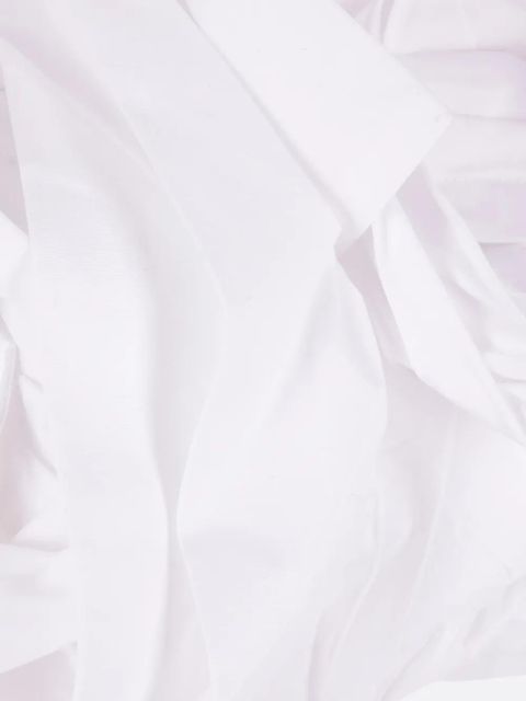 Simone Rocha bow-embellishment top - White