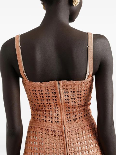 Dolce & Gabbana crochet-knit top - Neutrals