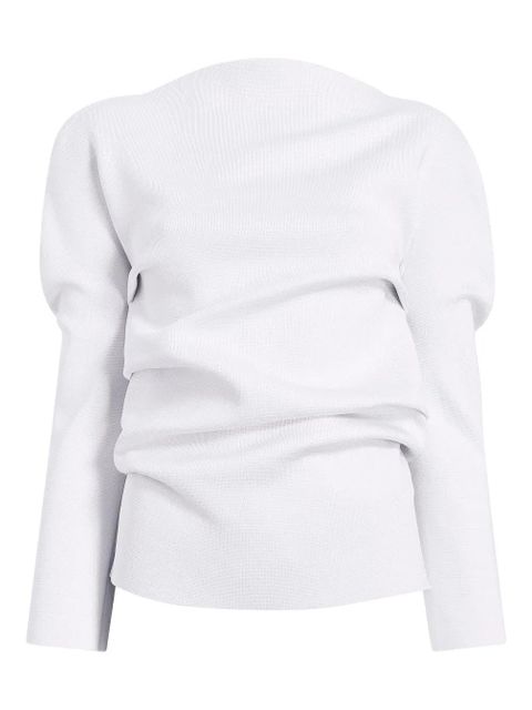 KHAITE Lovisa long-sleeve top - White - zdjęcie produktu nr 1