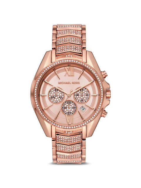 Michael Kors Oversized Whitney 44mm watch - Pink - zdjęcie produktu nr 1