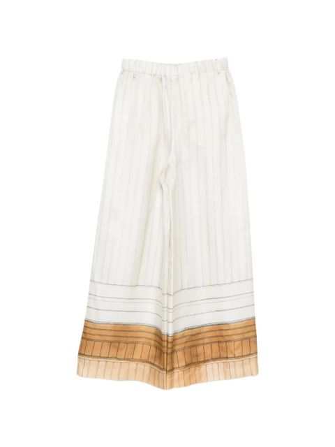 Alysi striped palazzo pants - Neutrals - zdjęcie produktu nr 2