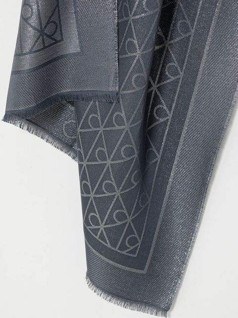 Calvin Klein szalik damski kolor niebieski LV04F8062G