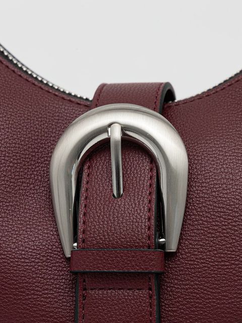 Karl Lagerfeld Jeans torebka kolor bordowy A4W30143