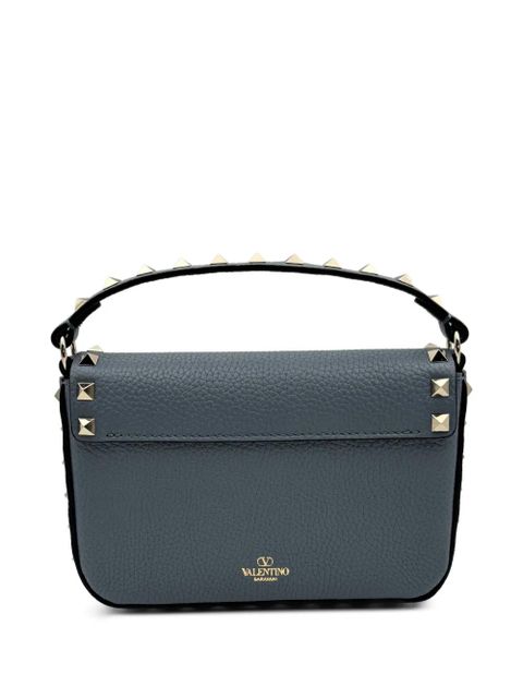 Valentino Garavani Rockstud leather tote bag - Blue - zdjęcie produktu nr 2